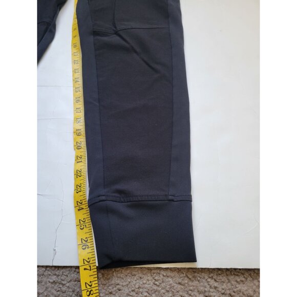 NWOT ATHLETA Headlands Hybrid Trek Jogger Women’s Size 10 Black Drawstring Pant - Picture 7 of 9